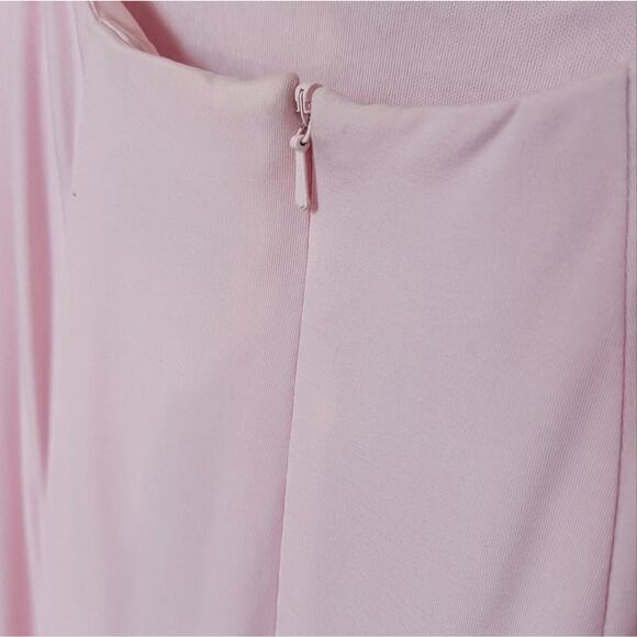 NWT Angela & Alison Blush Pink Gown, Style # 51086, Sz 6 - Picture 8 of 9